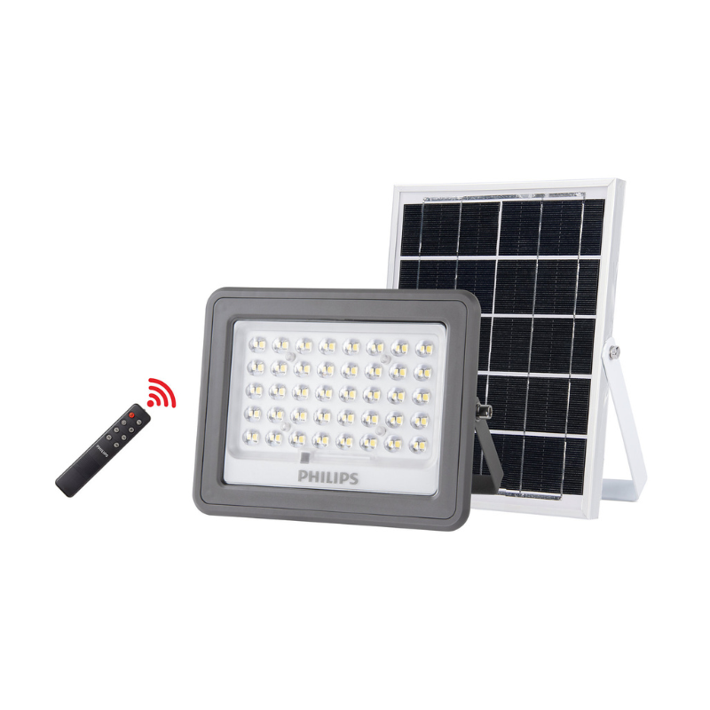 Philips Solar Spotlights (6W, Grey) BVC080 LED9/765