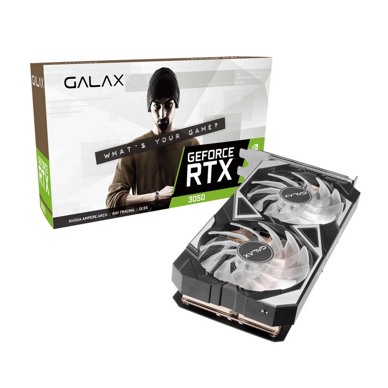 GALAX Graphic Card GeForce RTX? 3050 EX 1-Click OC (8GB)