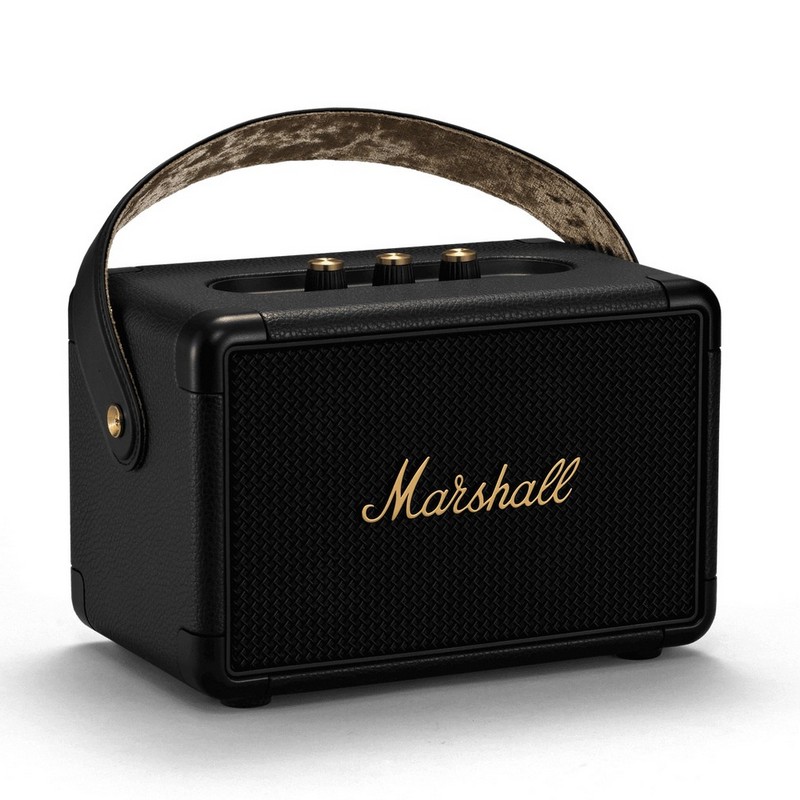 MARSHALL Bluetooth Speaker (Black and Brass) Kilburn II