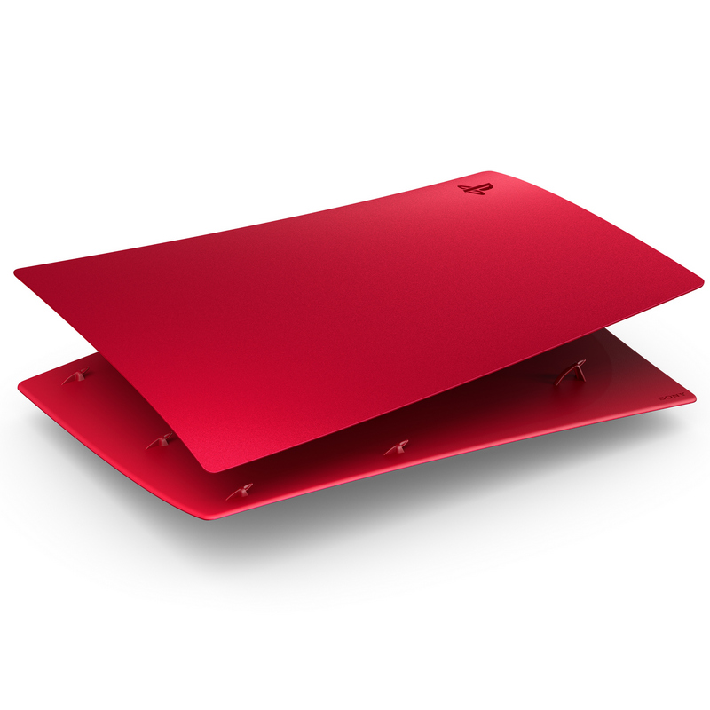 Sony PS5 Digital Deep Earth Collection Console Covers (Volcanic Red)