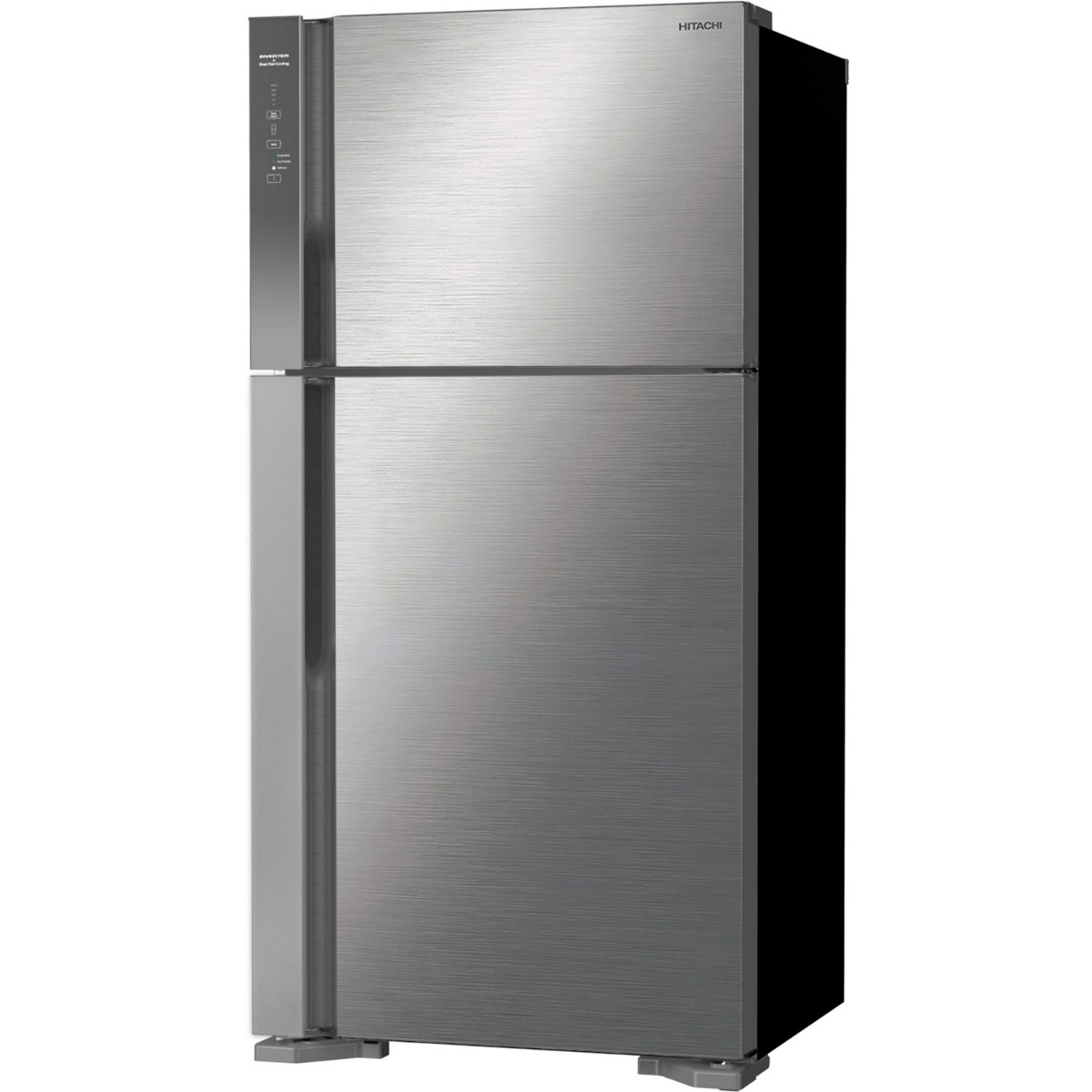 Hitachi ตู้เย็น 2 ประตู (19.4 คิว,สี เงิน) รุ่น R-V550PD BSL