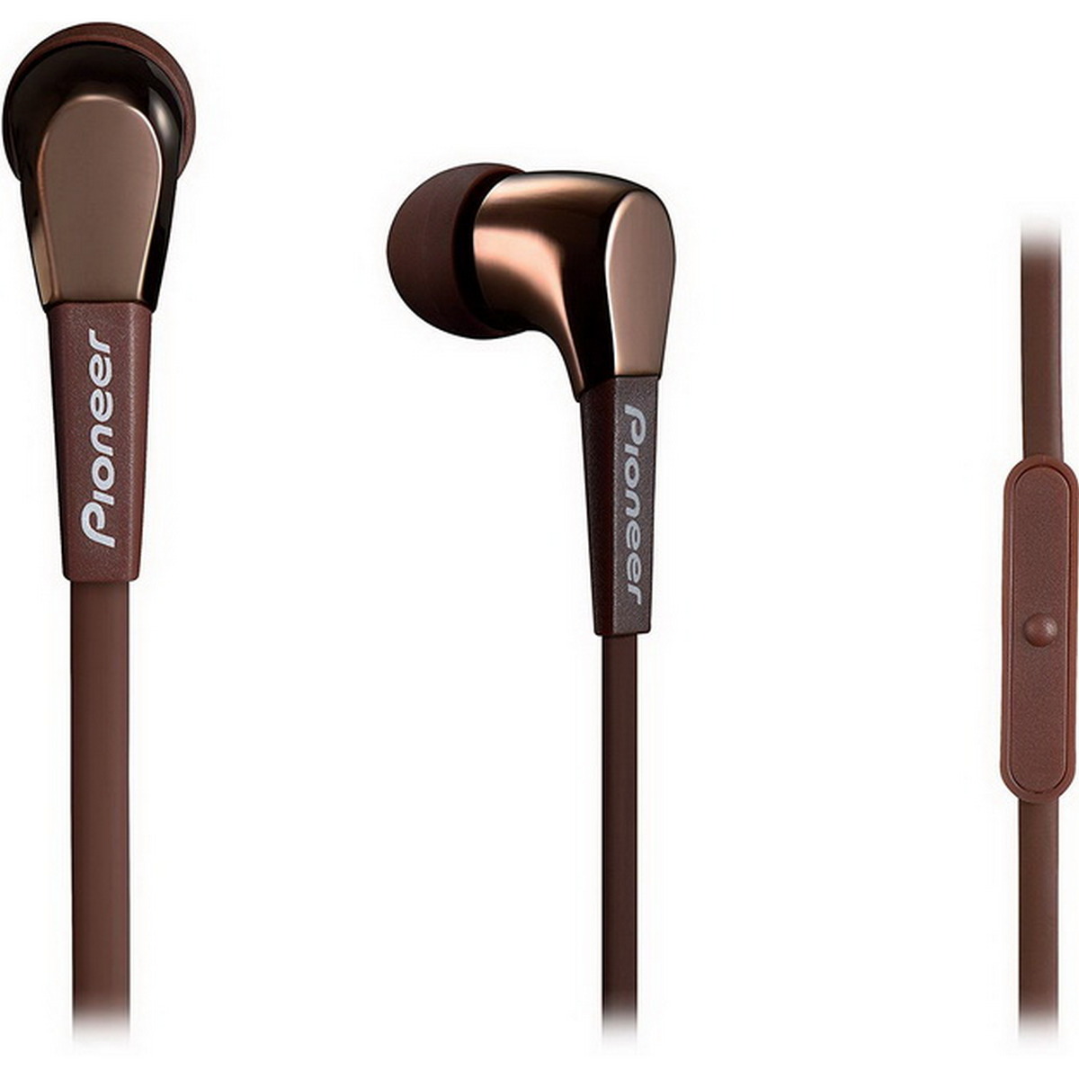 Pioneer In-Ear Wire Headphone (Copper) SE-CL722T-T