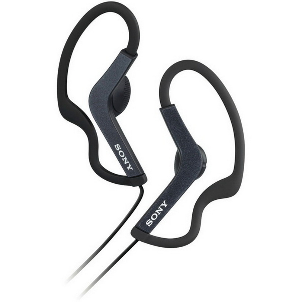 Sony In Ear Wire Headphone (Black) MDRAS210APBQE