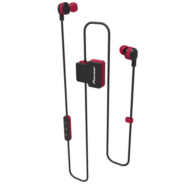 Pioneer In-Ear Bluetooth Headphone (Red) SE-CL5BT