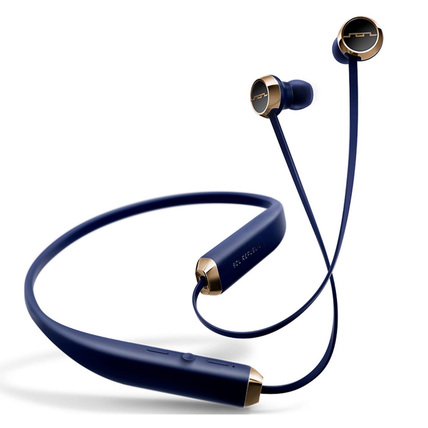 SOL In-Ear Bluetooth Headphone (Navy/Rose Gold) EP1140 Shadow Wireless