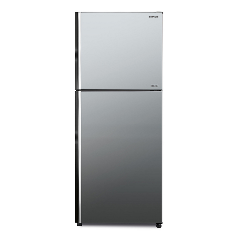 Hitachi Double Doors Refrigerator (12 Cubic, Glass Mirror) R-VGX350PF MIR