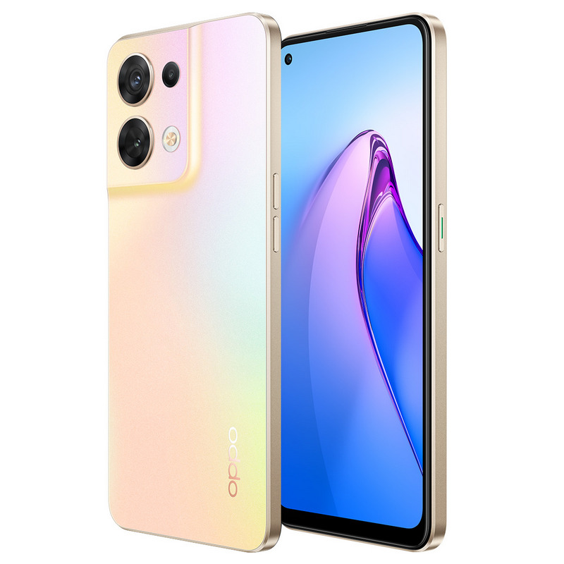 Oppo Reno8 5G (RAM 8GB, 256GB, Shimmer Gold)