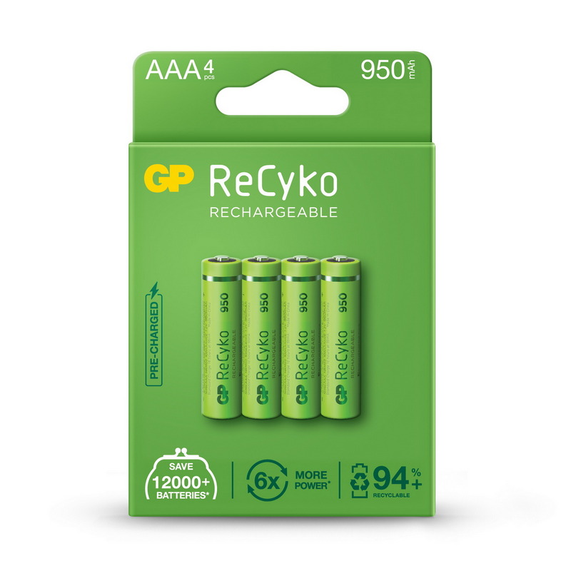 Rechargeable Battery (AAA) GP100AAAHCE-4