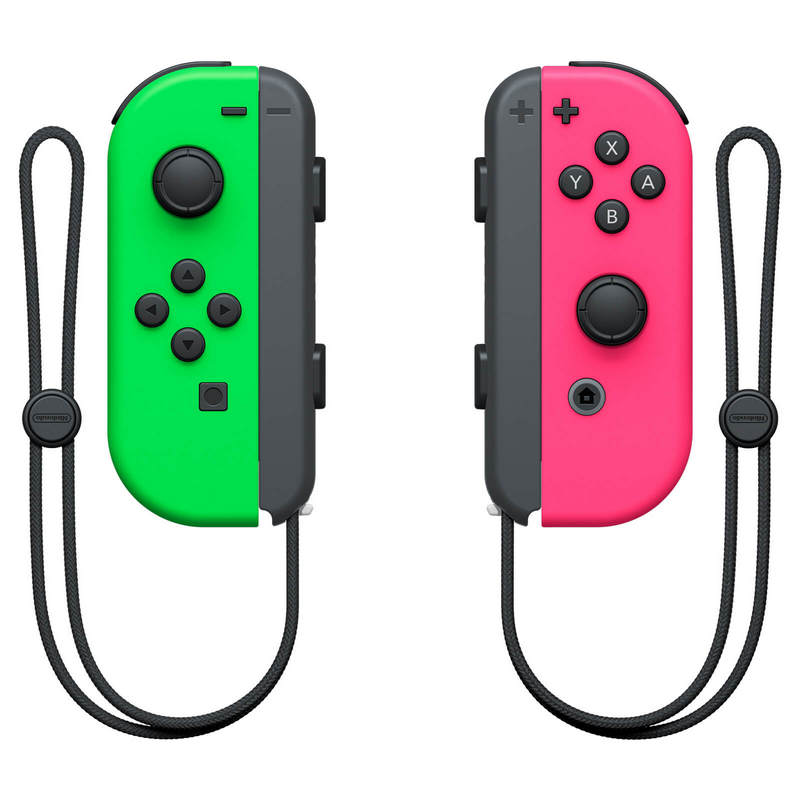 NINTENDO Joy-Con Controllers (Neon Green/Neon Pink)