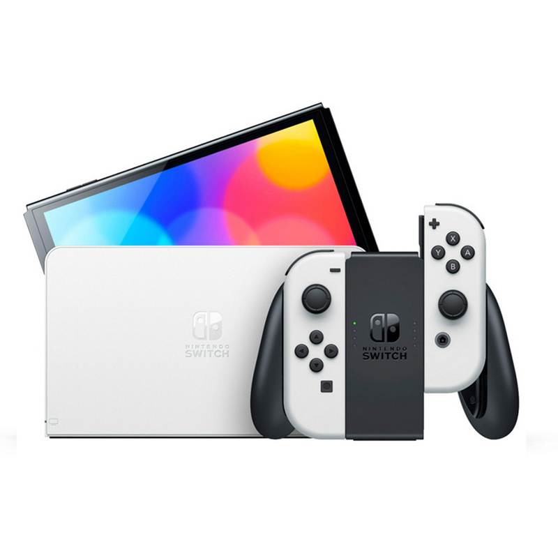 SWITCH-H NINTENDO CONSOLE (R3) SWITCH OLED WHITE