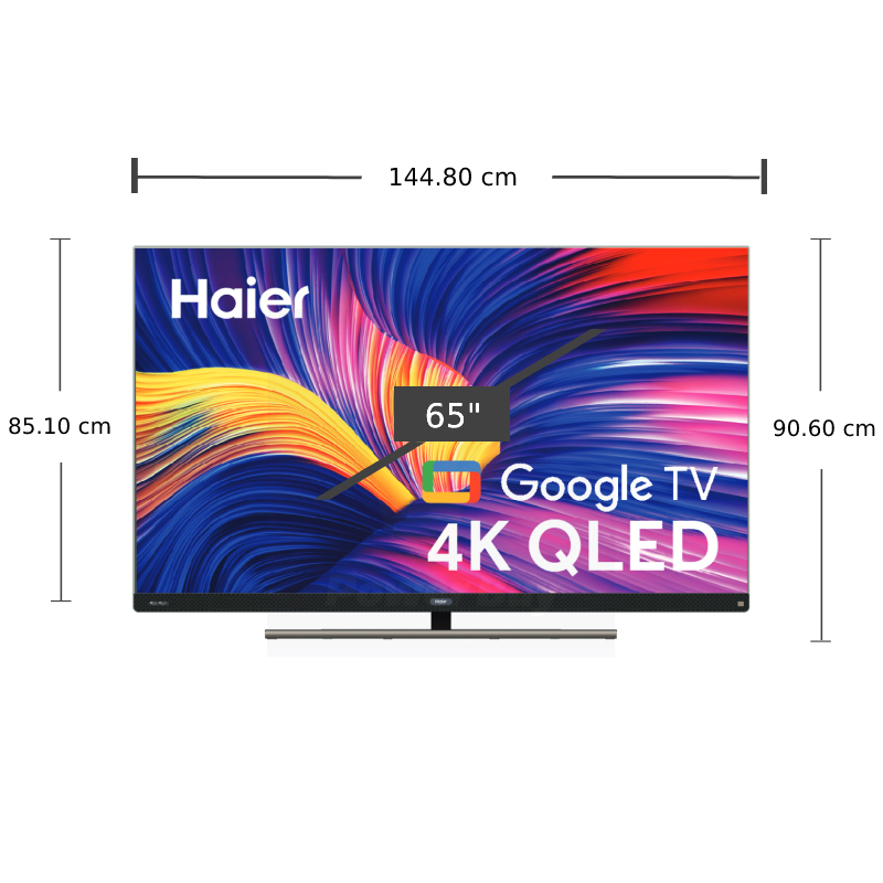 ทีวี S900UX UHD QLED (65", 4K, Google TV, ปี 2023) รุ่น H65S900UX