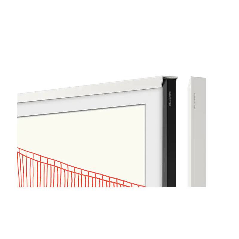 SAMSUNG Customizable Frame for The Frame TV 2021 (65",Pearl White) VG-SCFA65WTBRU
